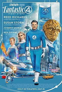 Affiche de Les 4 Fantastiques : Premiers pas